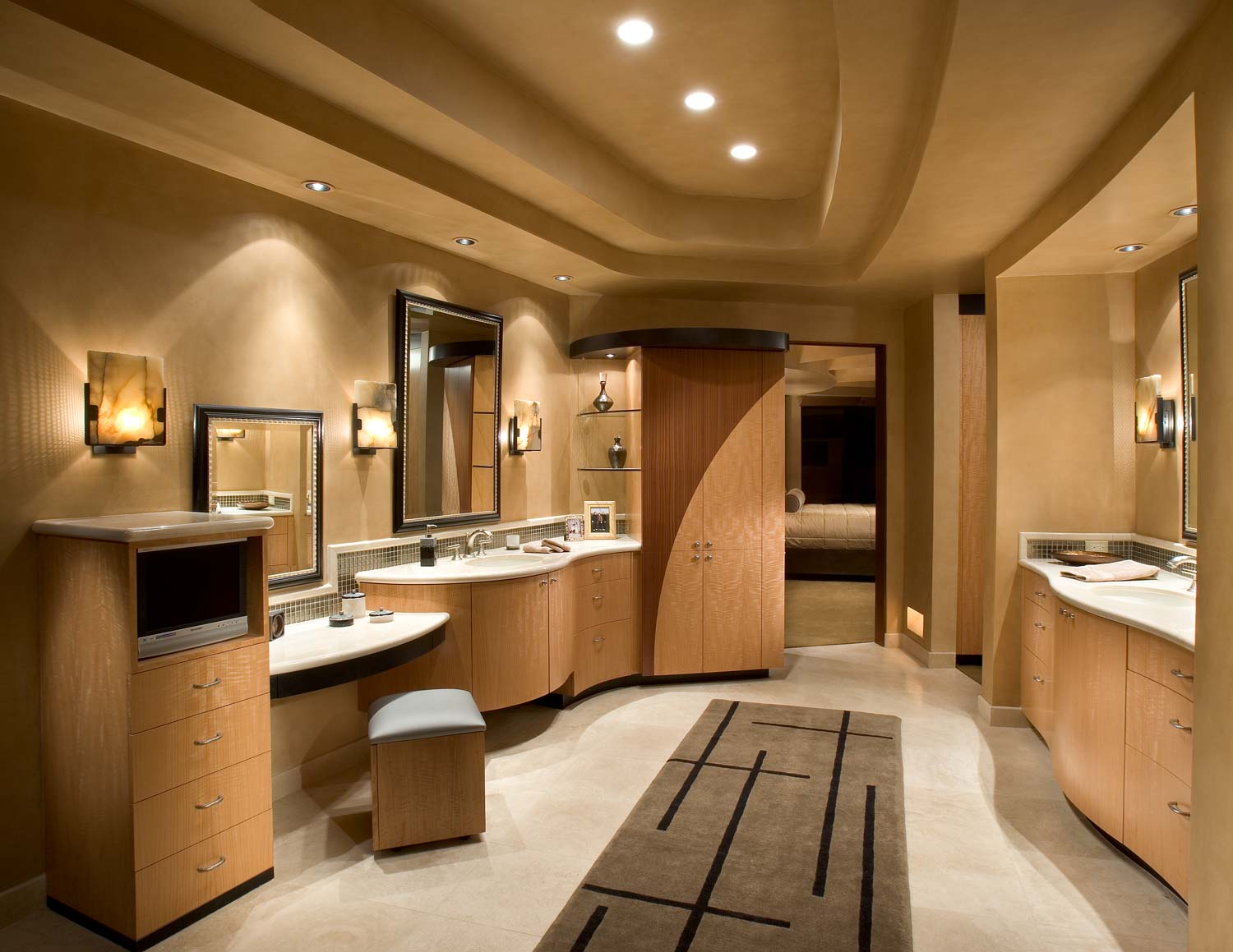 Custom Bathroom Cabinetry