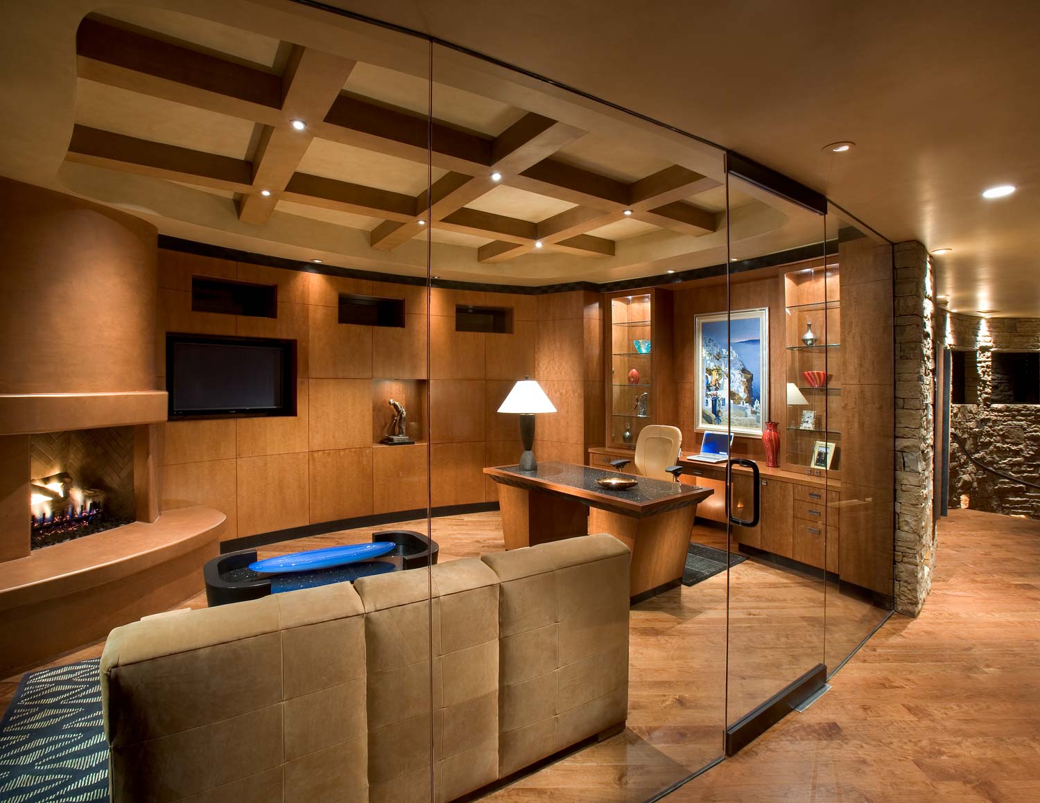 Home Offices Gallery Linear Fine Woodworking Phoenix Az