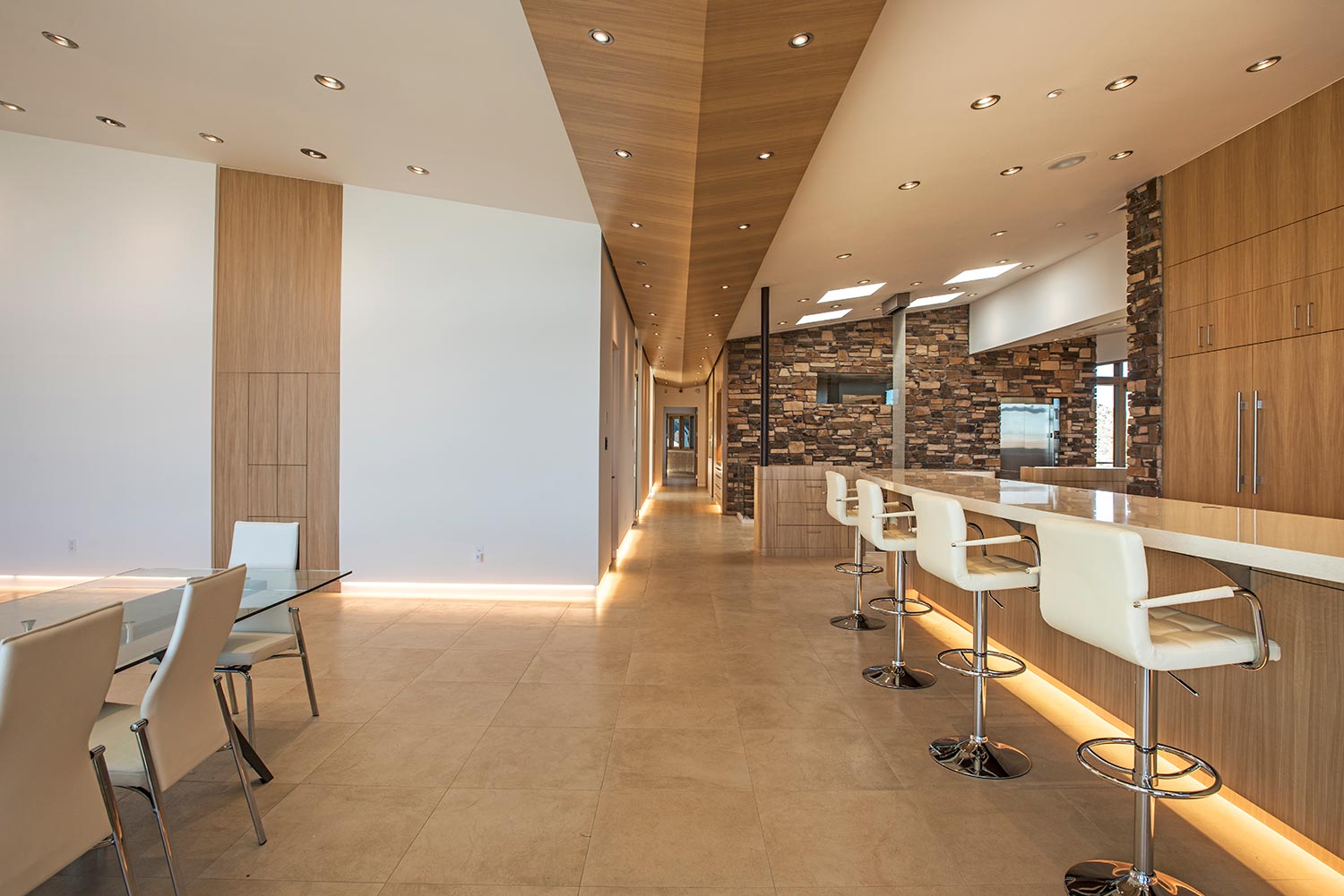 Hawksnest Custom Home Project | Linear Fine Woodworking ...