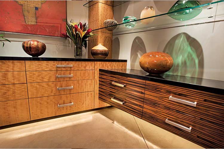 Az Custom Cabinets Linear Fine Woodworking Phoenix Az